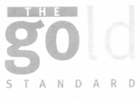 THE gold STANDARD Logo (EUIPO, 17.07.2000)