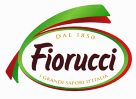 Fiorucci DAL 1850 I GRANDI SAPORI D'ITALIA Logo (EUIPO, 14.08.2000)