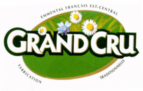 GRAND CRU EMMENTAL FRANÇAIS EST-CENTRAL FABRICATION TRADITIONNELLE Logo (EUIPO, 07/19/2002)