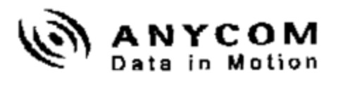 ANYCOM Data in Motion Logo (EUIPO, 08/12/2002)