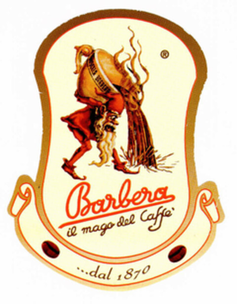 Barbera il mago del Caffè ...dal 1870 Logo (EUIPO, 10/10/2002)