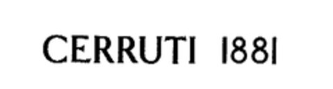 CERRUTI 1881 Logo (EUIPO, 24.03.2004)