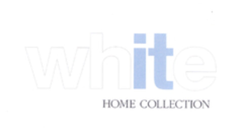 white HOME COLLECTION Logo (EUIPO, 10.06.2004)