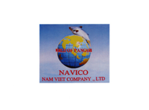 WORLD OF PANGASIUS NAVICO NAM VIET COMPANY ., LTD Logo (EUIPO, 12/10/2004)