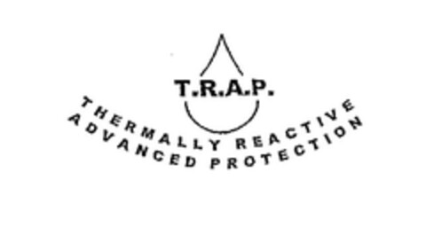 T.R.A.P. THERMALLY REACTIVE ADVANCED PROTECTION Logo (EUIPO, 04/22/2005)