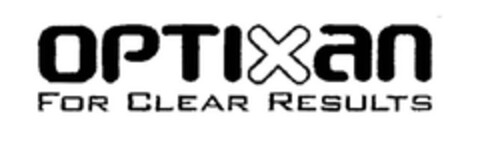 OPTIXAN FOR CLEAR RESULTS Logo (EUIPO, 05/26/2005)