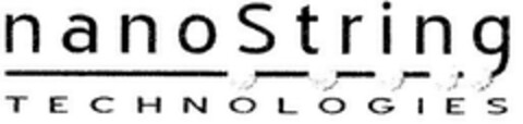 nanoString TECHNOLOGIES Logo (EUIPO, 30.08.2007)