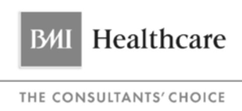 BMI Healthcare THE CONSULTANTS' CHOICE Logo (EUIPO, 02.07.2008)