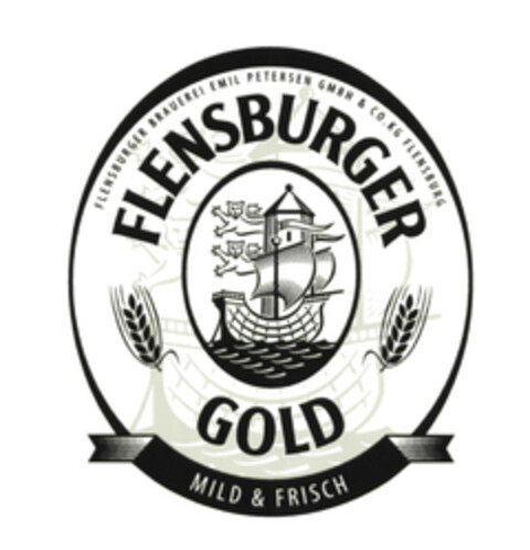 FLENSBURGER GOLD Logo (EUIPO, 10.02.2009)