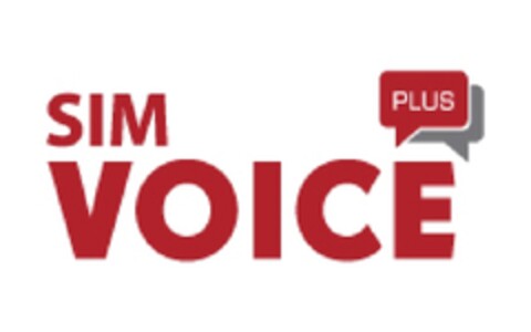 SIM VOICE PLUS Logo (EUIPO, 06.08.2012)