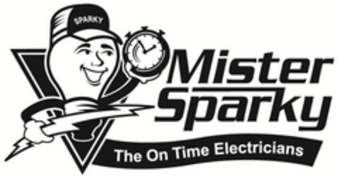 Mister Sparky The On Time Electricians Logo (EUIPO, 03.07.2014)