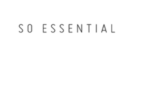 SO ESSENTIAL Logo (EUIPO, 12/26/2014)