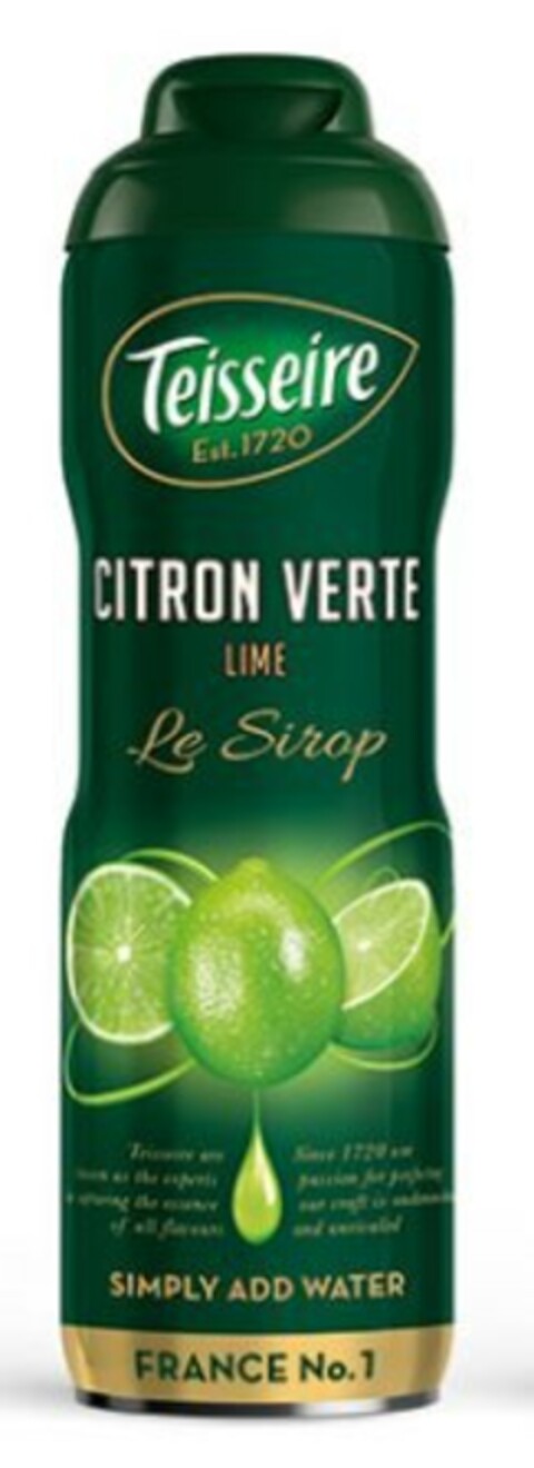 Teísseire Est. 1720 CITRON VERTE LIME Logo (EUIPO, 03/06/2015)