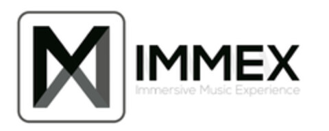 IMMEX IMMERSIVE MUSIC EXPERIENCE Logo (EUIPO, 19.06.2015)