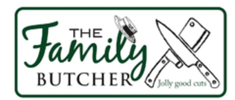 THE FAMILY BUTCHER JOLLY GOOD CUTS Logo (EUIPO, 01.07.2015)