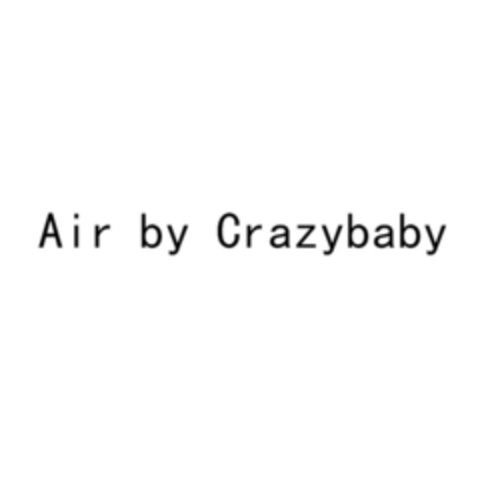 Air by Crazybaby Logo (EUIPO, 09/30/2016)