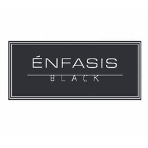 ENFASIS BLACK Logo (EUIPO, 01/09/2017)