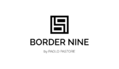 BORDER NINE BY PAOLO PASTORE Logo (EUIPO, 01/31/2017)