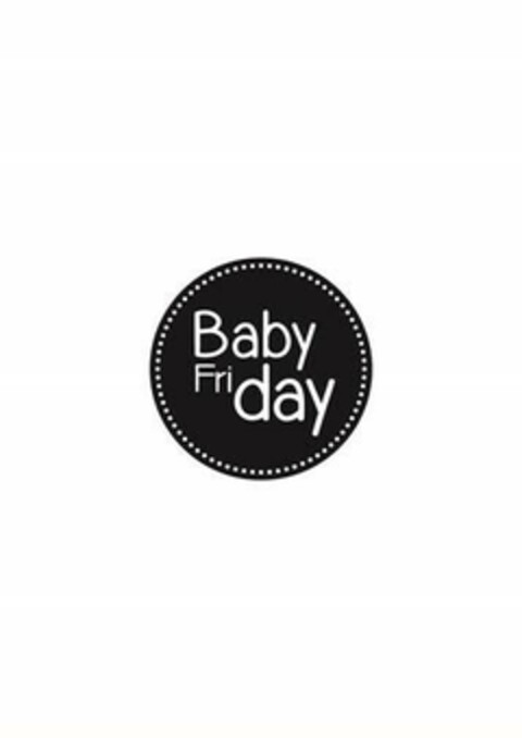Baby Friday Logo (EUIPO, 29.05.2018)