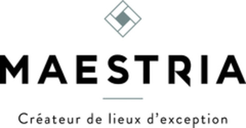 MAESTRIA Créateur de lieux d’exception Logo (EUIPO, 02/28/2019)