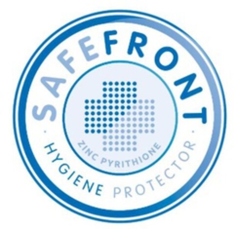 SAFEFRONT HYGIENE PROTECTOR ZINC PYRITHIONE Logo (EUIPO, 05/14/2019)