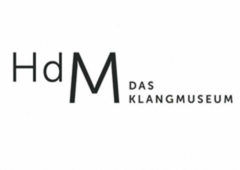 HdM DAS KLANGMUSEUM Logo (EUIPO, 19.11.2019)