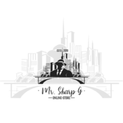 Mr. Sharp G ONLINE-STORE Logo (EUIPO, 02.03.2020)