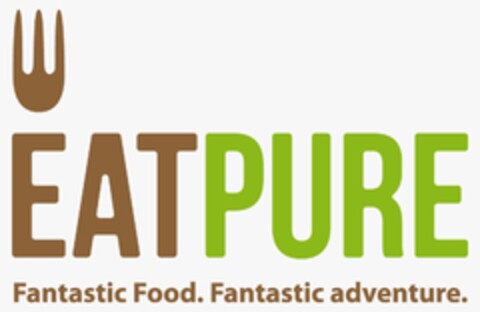 EATPURE - FANTASTIC FOOD. FANTASTIC ADVENTURE. Logo (EUIPO, 06.07.2020)