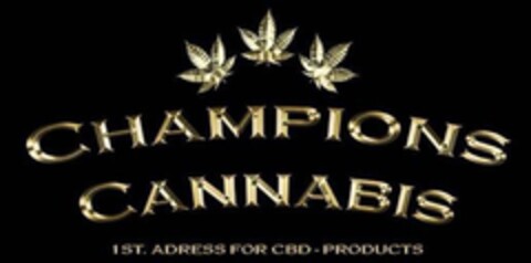 CHAMPIONS CANNABIS Logo (EUIPO, 24.05.2022)