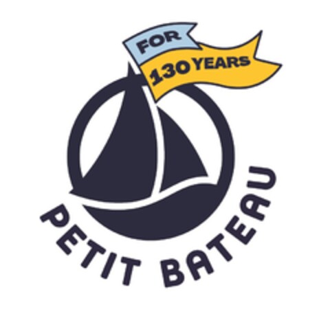 FOR 130 YEARS PETIT BATEAU Logo (EUIPO, 12/14/2022)