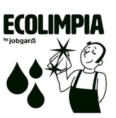 ECOLIMPIA BY JOBGAR Logo (EUIPO, 28.09.2023)