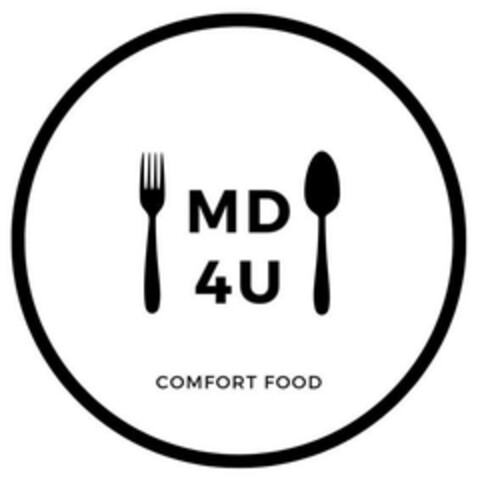 MD4U COMFORT FOOD Logo (EUIPO, 02/27/2024)