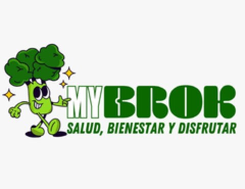 MYBROK SALUD , BIENESTAR Y DISFRUTAR Logo (EUIPO, 10/16/2024)