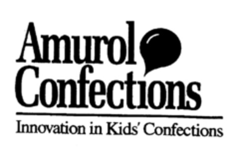 Amurol Confections Innovation in Kids' Confections Logo (EUIPO, 04/01/1996)