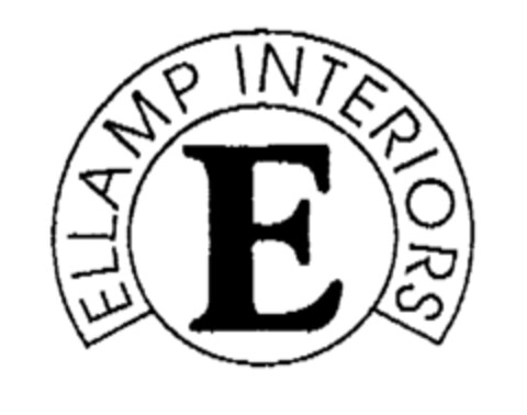 E ELLAMP INTERIORS Logo (EUIPO, 07.05.1996)
