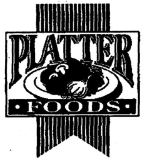 PLATTER FOODS Logo (EUIPO, 10/25/1996)