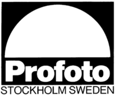 Profoto STOCKHOLM SWEDEN Logo (EUIPO, 03.04.1997)