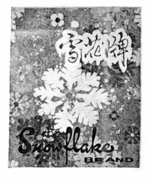 Snowflake BRAND Logo (EUIPO, 04/18/1997)