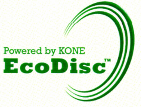 Powered by KONE EcoDisc Logo (EUIPO, 08/04/1998)