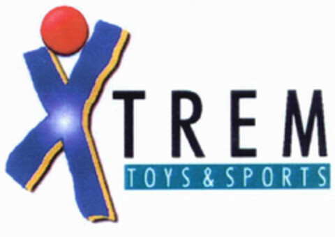 XTREM TOYS & SPORTS Logo (EUIPO, 18.09.2000)