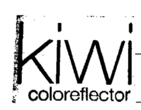 kiwi coloreflector Logo (EUIPO, 05/06/2003)