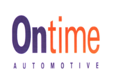 Ontime AUTOMOTIVE Logo (EUIPO, 11.10.2004)