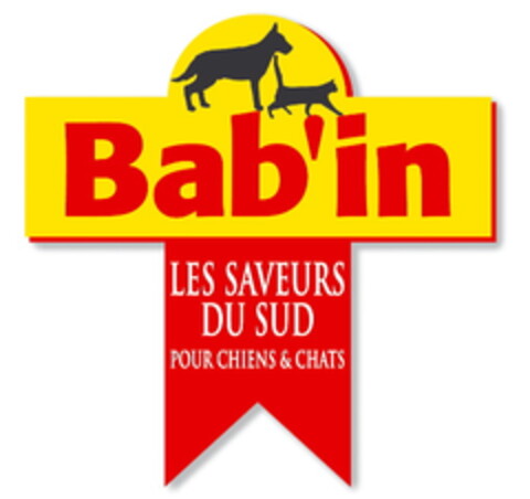 Bab'in LES SAVEURS DU SUD POUR CHIENS & CHATS Logo (EUIPO, 15.04.2005)