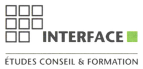 INTERFACE ÉTUDES CONSEIL & FORMATION Logo (EUIPO, 05.04.2005)