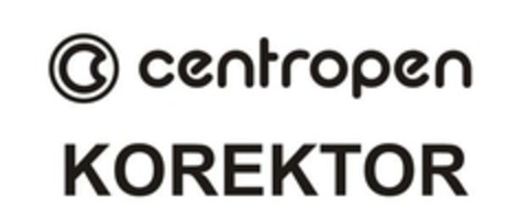 centropen KOREKTOR Logo (EUIPO, 10/11/2006)