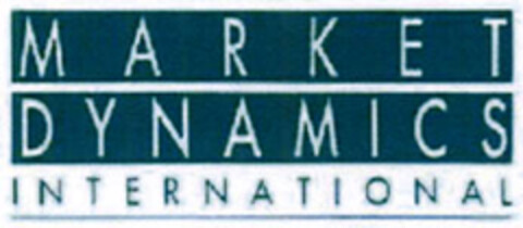 MARKET DYNAMICS INTERNATIONAL Logo (EUIPO, 06/18/2007)