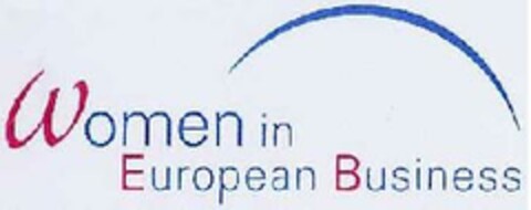 Women in European Business Logo (EUIPO, 26.09.2007)