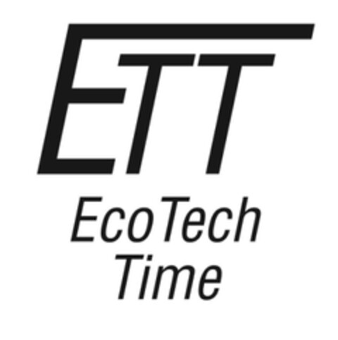 ETT Eco Tech Time Logo (EUIPO, 15.01.2008)