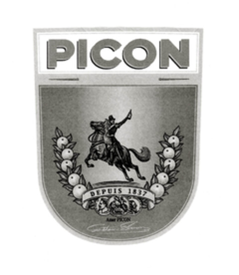 PICON DEPUIS 1837 Logo (EUIPO, 03/08/2008)