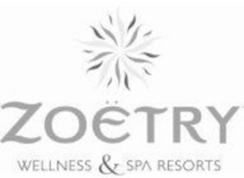 ZOËTRY WELLNESS & SPA RESORTS Logo (EUIPO, 11/19/2008)